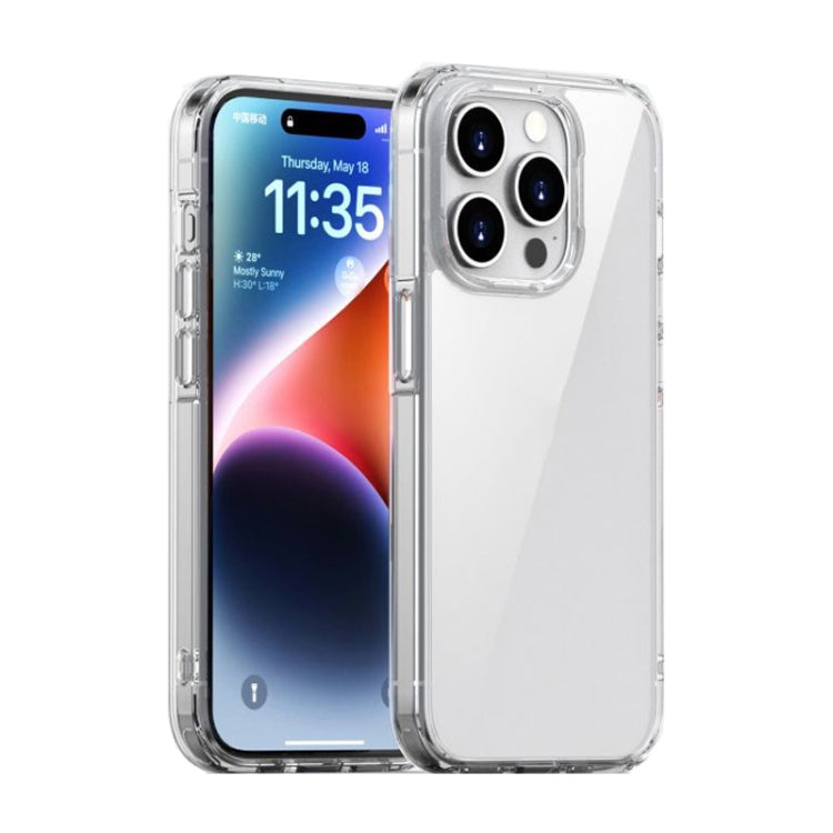 For iPhone 15 Pro Max iPAKY Aurora Series Shockproof PC + TPU Protective Phone Case(Transparent) - iPhone 15 Pro Max Cases by iPAKY | Online Shopping UK | buy2fix