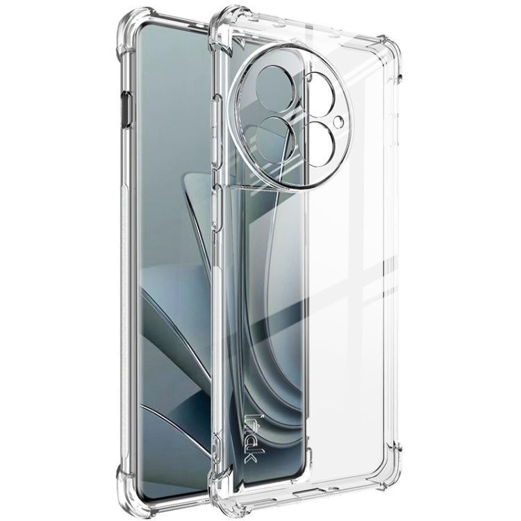 For OnePlus Ace 2 Pro 5G imak Shockproof Airbag TPU Phone Case(Transparent) - OnePlus Cases by imak | Online Shopping UK | buy2fix