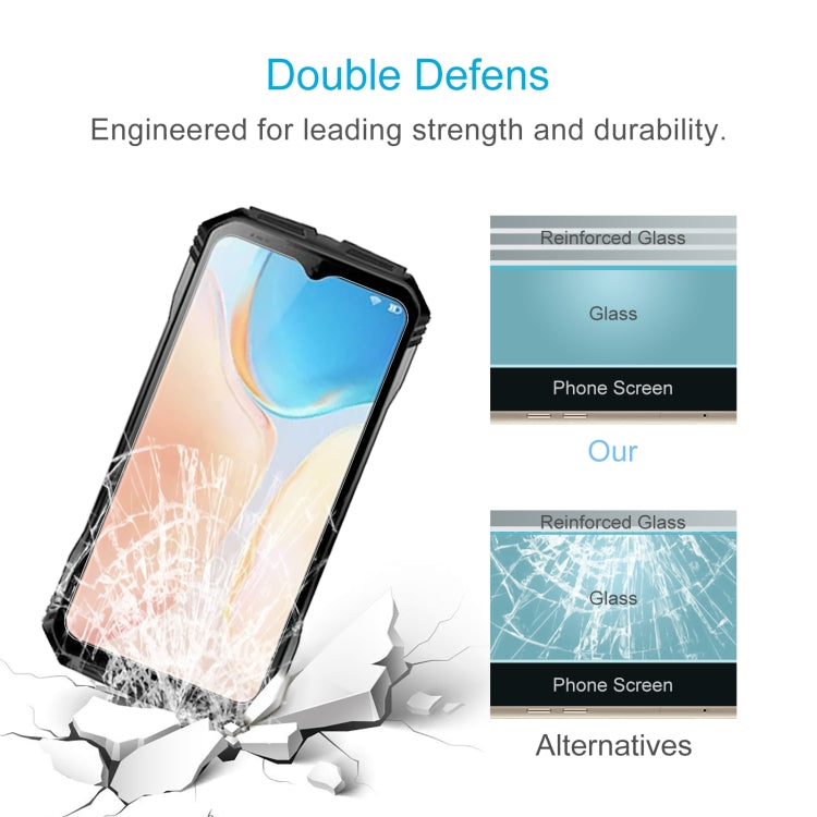 For DOOGEE V30 Pro 50pcs 0.26mm 9H 2.5D Tempered Glass Film - For Doogee by buy2fix | Online Shopping UK | buy2fix