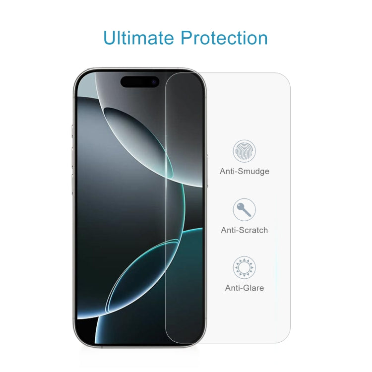 For iPhone 16 Pro 10pcs 0.26mm 9H 2.5D Tempered Glass Film - iPhone 16 Pro Tempered Glass by buy2fix | Online Shopping UK | buy2fix