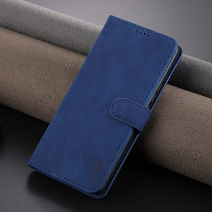 For Honor X50 AZNS Skin Feel Calf Texture Flip Leather Phone Case(Blue) - Honor Cases by AZNS | Online Shopping UK | buy2fix