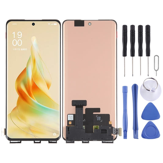 For OPPO Reno9 Pro Original AMOLED LCD Screen with Digitizer Full Assembly - LCD Screen by buy2fix | Online Shopping UK | buy2fix