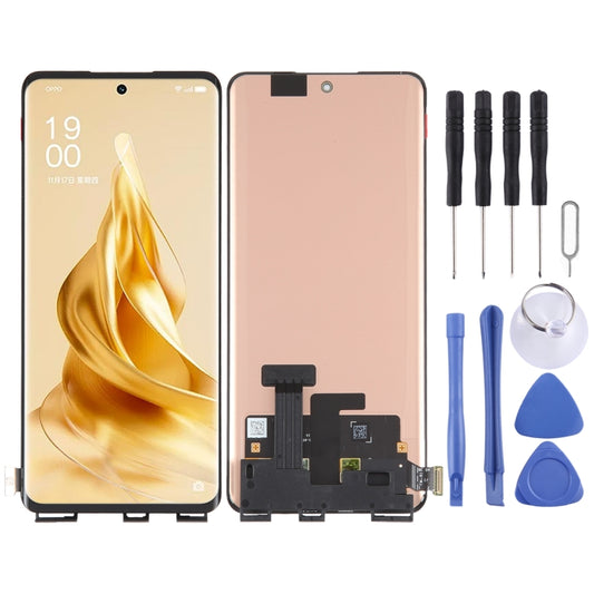 For OPPO Reno9 Pro+ Original AMOLED LCD Screen with Digitizer Full Assembly - LCD Screen by buy2fix | Online Shopping UK | buy2fix