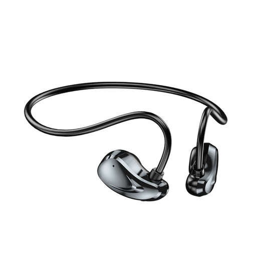 A60 Open Air Conduction Built-in Microphone Wireless Bluetooth Neckband Earphone(Grey) - Sport Earphone by buy2fix | Online Shopping UK | buy2fix