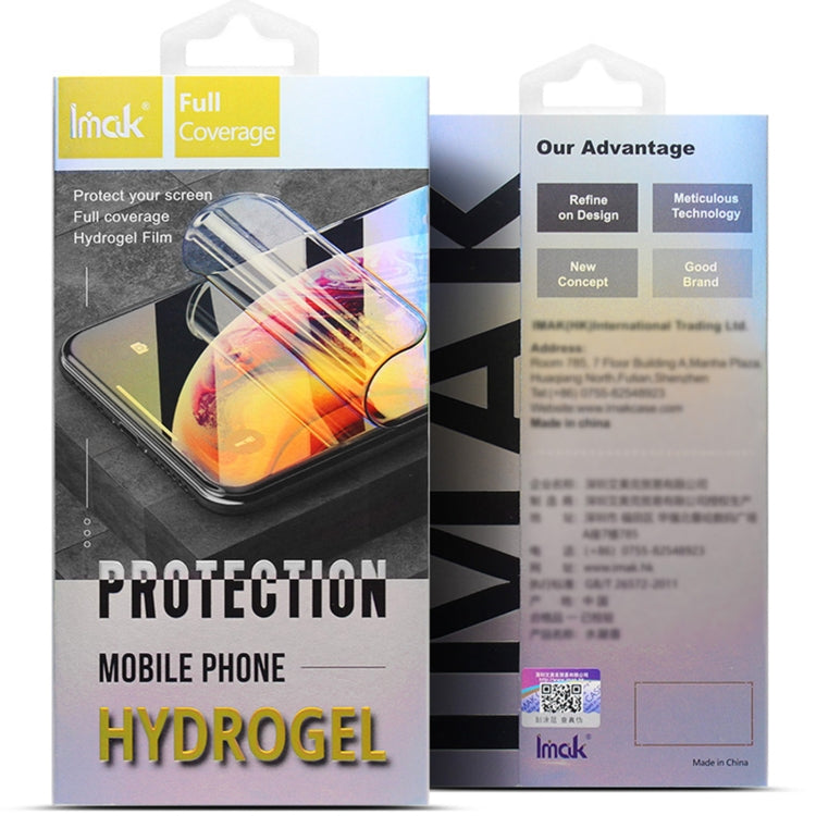 For iPhone 15 2pcs/Set imak Curved Full Screen Hydrogel Film Protector - iPhone 15 Tempered Glass by imak | Online Shopping UK | buy2fix