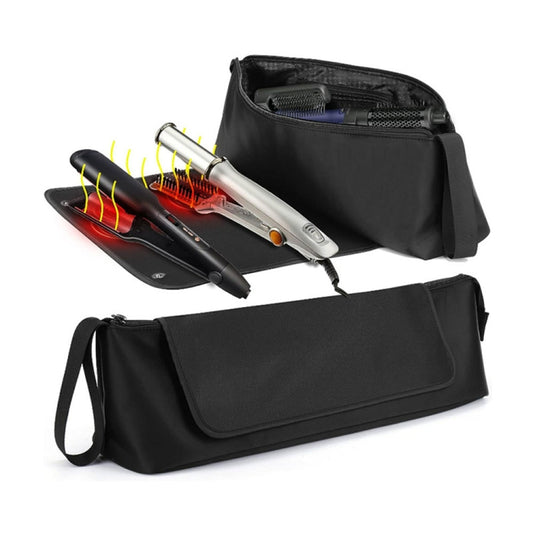 Hair Straightener and Curling Iron Hair Tool Storage Bag For Dyson(Black) - Storage Bags by buy2fix | Online Shopping UK | buy2fix