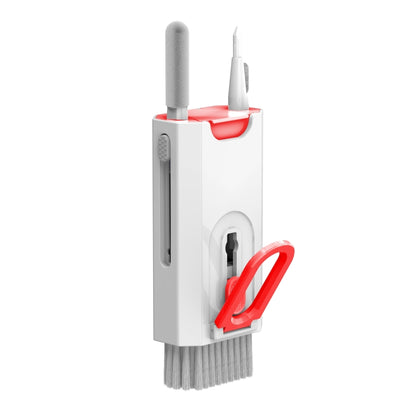 Q8 8 in 1 Multi-Function Headset Cleaning Pen Keyboard Mobile Phone Cleaner(White+Red) - Other Accessories by buy2fix | Online Shopping UK | buy2fix