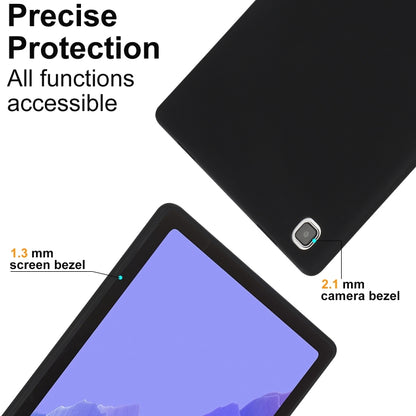 For Samsung Galaxy Tab S9 Oil Spray Skin-friendly TPU Tablet Case(Black) - Galaxy Tab S9 Cases by buy2fix | Online Shopping UK | buy2fix