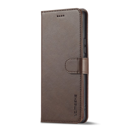 For Honor 90 LC.IMEEKE Calf Texture Leather Phone Case(Coffee) - Honor Cases by LC.IMEEKE | Online Shopping UK | buy2fix