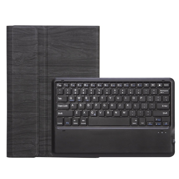 For Microsoft Surface Pro 9 SF129 Tree Texture Bluetooth Keyboard Leather Tablet Case(Black) - Others Keyboard by buy2fix | Online Shopping UK | buy2fix