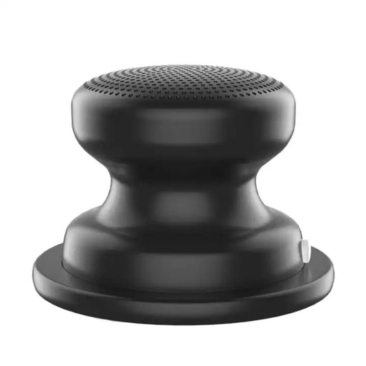 EWA A117 Portable Mini Magnetic Phone Holder Bluetooth Metal Speaker(Black) - Mini Speaker by EWA | Online Shopping UK | buy2fix