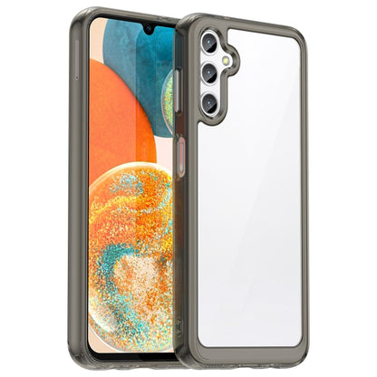 For Samsung Galaxy M44 5G Colorful Series Acrylic Hybrid TPU Phone Case(Transparent Grey) - Galaxy Phone Cases by buy2fix | Online Shopping UK | buy2fix