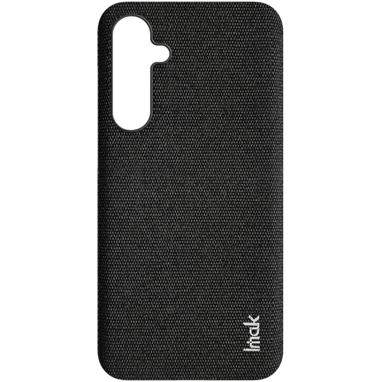 For Samsung Galaxy S23 FE 5G imak Ruiyi Series Cloth Texture PU + PC Phone Case(Black) - Galaxy S23 FE 5G Cases by imak | Online Shopping UK | buy2fix