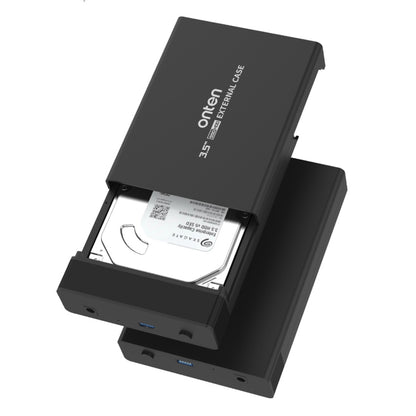 Onten UHD3 3.5 inch USB3.0 HDD External Hard Drive Enclosure(EU Plug) - HDD Enclosure by Onten | Online Shopping UK | buy2fix