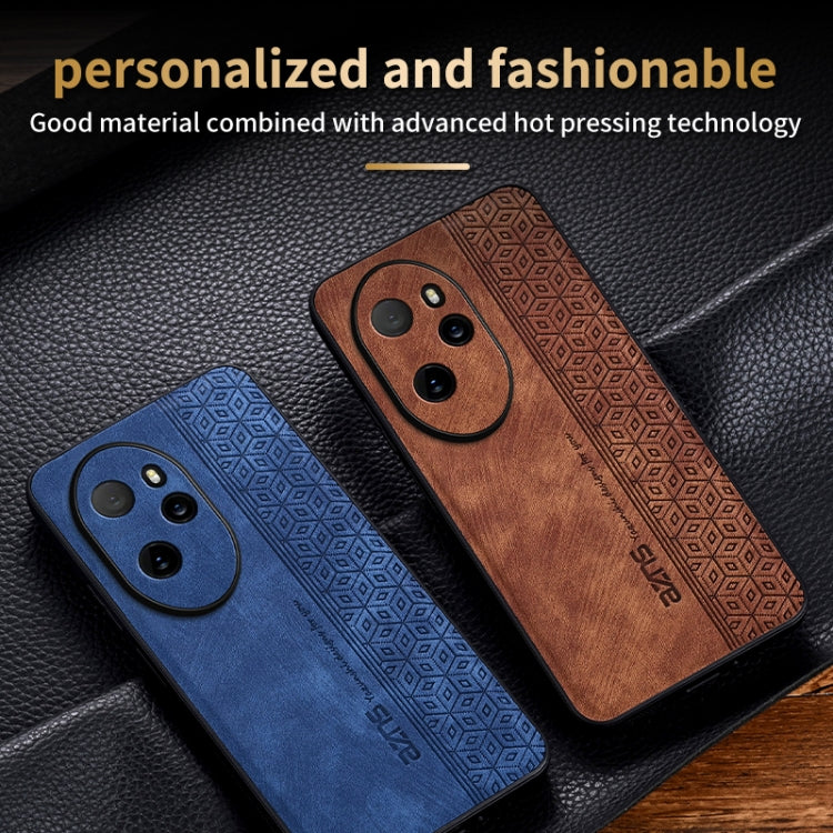 For Honor 100 Pro AZNS 3D Embossed Skin Feel Phone Case(Black) - Honor Cases by AZNS | Online Shopping UK | buy2fix