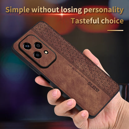 For Honor 200 Lite Global AZNS 3D Embossed Skin Feel Phone Case(Brown) - Honor Cases by AZNS | Online Shopping UK | buy2fix