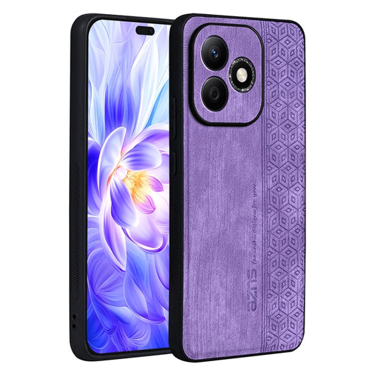 For Honor X60i AZNS 3D Embossed Skin Feel Phone Case(Purple) - Honor Cases by AZNS | Online Shopping UK | buy2fix