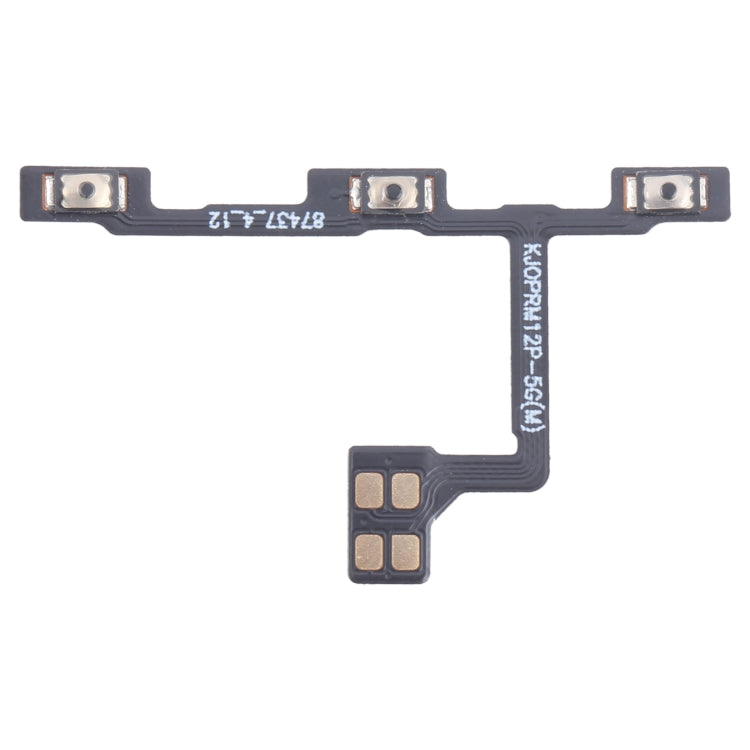 For Realme 12 Pro+ OEM Power Button & Volume Button Flex Cable - Flex Cable by buy2fix | Online Shopping UK | buy2fix