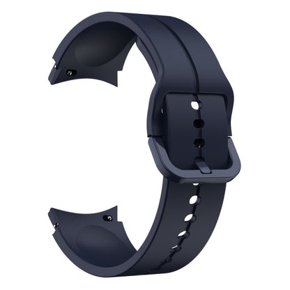 For Samsung Galaxy Watch 6 / 6 Classic Colorful Buckle Silicone Watch Band(Midnight Blue) - Watch Bands by buy2fix | Online Shopping UK | buy2fix