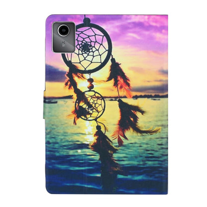 For Lenovo Tab M11/ Xiaoxin Pad 11 2024 Voltage Coloured Drawing Smart Leather Tablet Case(Dreamcatcher) - Lenovo by buy2fix | Online Shopping UK | buy2fix
