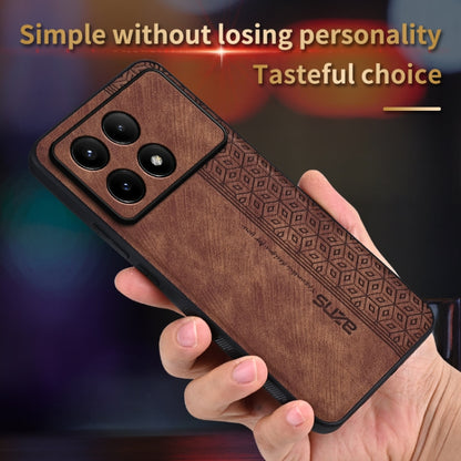 For Xiaomi Redmi K70 AZNS 3D Embossed Skin Feel Phone Case(Dark Green) - K70 Cases by AZNS | Online Shopping UK | buy2fix