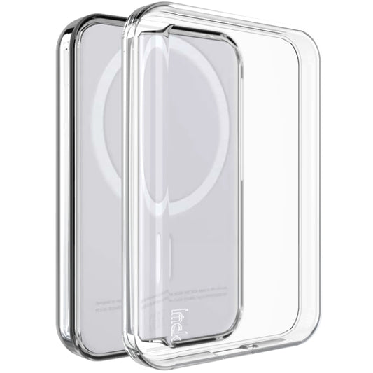 For MagSafe Battery Pack imak UX-5 Series Transparent Shockproof TPU Protective Case(Transparent) - More iPhone Cases by imak | Online Shopping UK | buy2fix