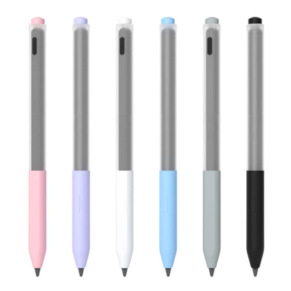 For Lenovo Xiaoxin Stylus Pen 2 Stylus Jelly Silicone Protective Cover(Grey) - Pencil Accessories by buy2fix | Online Shopping UK | buy2fix