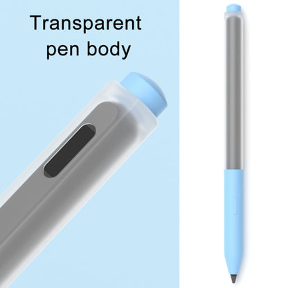 For Lenovo Xiaoxin Stylus Pen 2 Stylus Jelly Silicone Protective Cover(Grey) - Pencil Accessories by buy2fix | Online Shopping UK | buy2fix