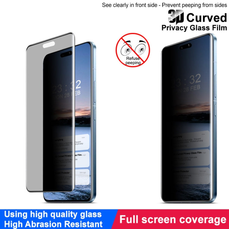 For Xiaomi Civi 4 Pro 5G IMAK 3D Curved Privacy Anti-glare Tempered Glass Film -  by imak | Online Shopping UK | buy2fix