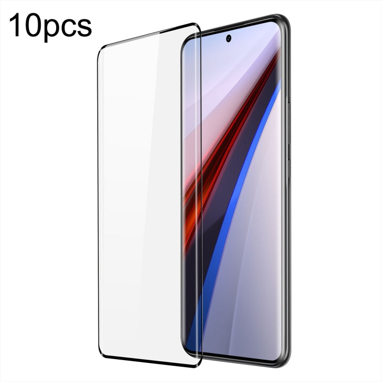 For vivo iQOO 12 Pro 10pcs DUX DUCIS 0.33mm 9H Medium Alumina Tempered Glass Film - iQOO 12 Pro Cases by DUX DUCIS | Online Shopping UK | buy2fix