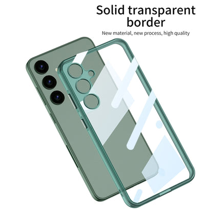 For Samsung Galaxy S24 5G GKK Space Frame Transparent PC + TPU Phone Case(Transparent) - Galaxy S24 5G Cases by GKK | Online Shopping UK | buy2fix