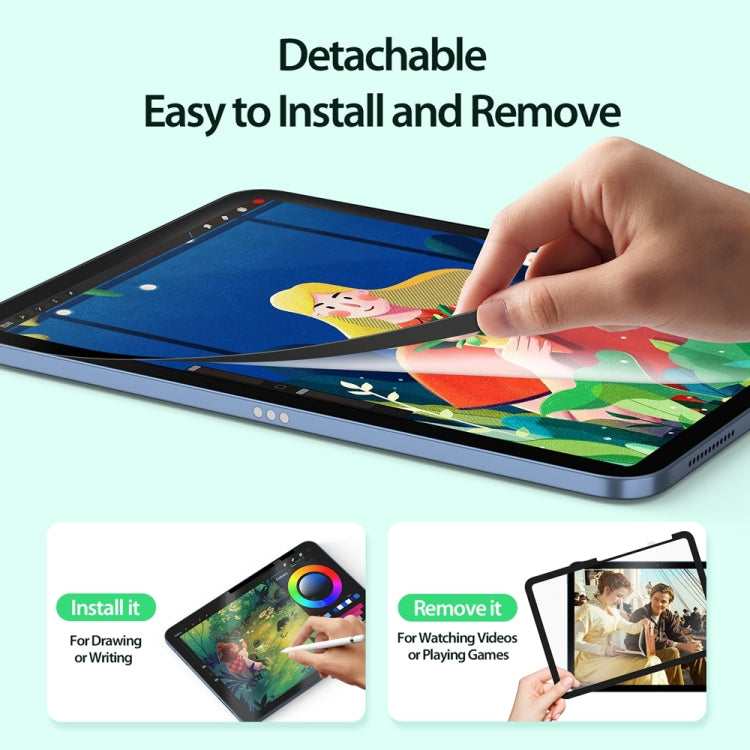 For iPad 10th Gen 10.9 2022 DUX DUCIS Naad Series Removable Paper-like Screen Protector - iPad 10th Gen 10.9 Tempered Glass by DUX DUCIS | Online Shopping UK | buy2fix