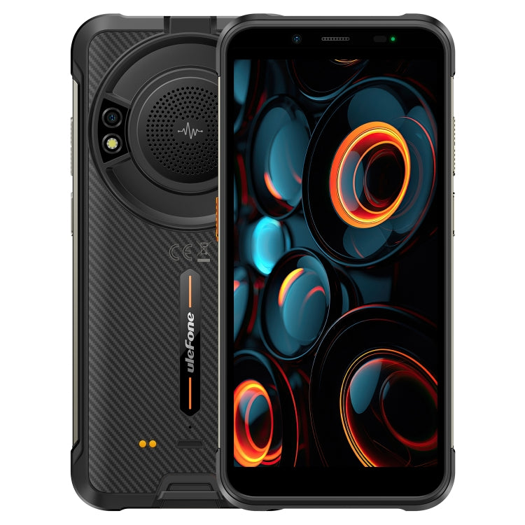 [HK Warehouse] Ulefone Power Armor 16S Rugged Phone, 8GB+128GB, 9600mAh Battery, Side Fingerprint, 5.93 inch Android 13 Unisoc T616 Octa Core up to 2.0GHz, Network: 4G, NFC, OTG(Black) - Ulefone by Ulefone | Online Shopping UK | buy2fix