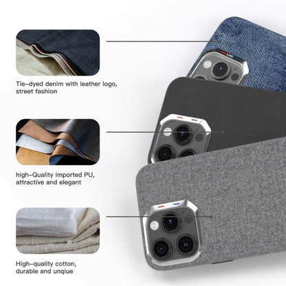 For iPhone 15 Pro TGVIS Vida Series MagSafe Magnetic Phone Case(Grey) - iPhone 15 Pro Cases by TGVIS | Online Shopping UK | buy2fix