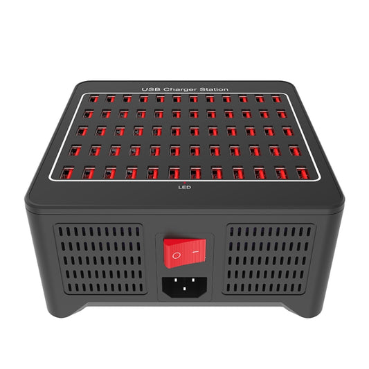 YFY-A78 300W 60 Ports USB Smart Charging Station(UK Plug) - Multifunction Charger by buy2fix | Online Shopping UK | buy2fix