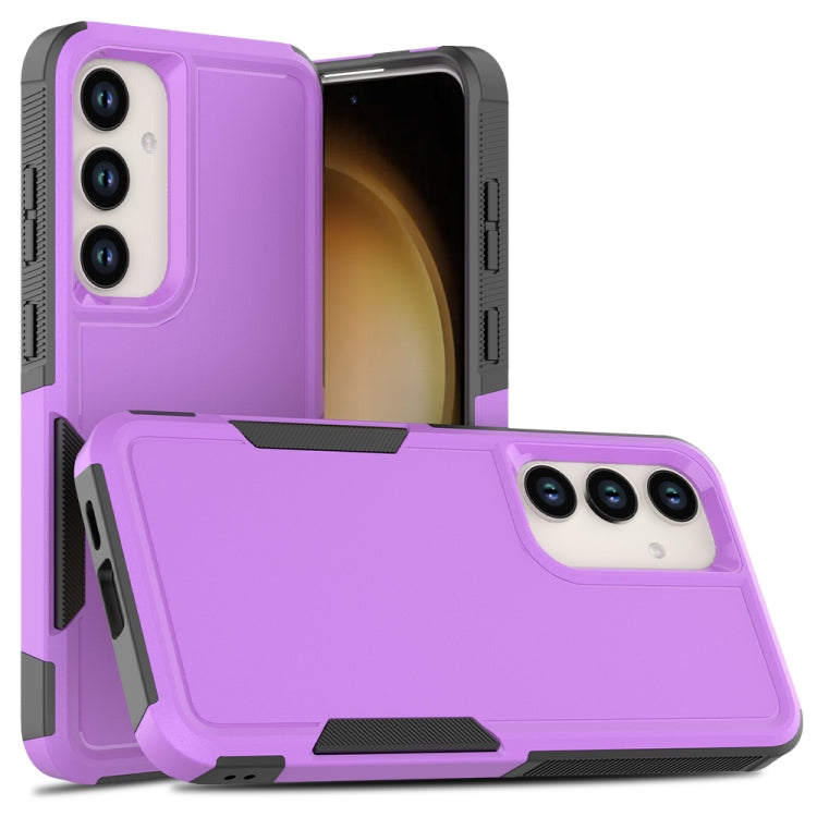 For Samsung Galaxy S24+ 5G 2 in 1 PC + TPU Phone Case(Purple) - Galaxy S24+ 5G Cases by buy2fix | Online Shopping UK | buy2fix