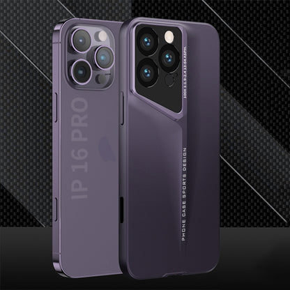 For iPhone 16 Pro GKK Blade Ultra-thin Full Coverage Phone Case(Purple) - iPhone 16 Pro Cases by GKK | Online Shopping UK | buy2fix