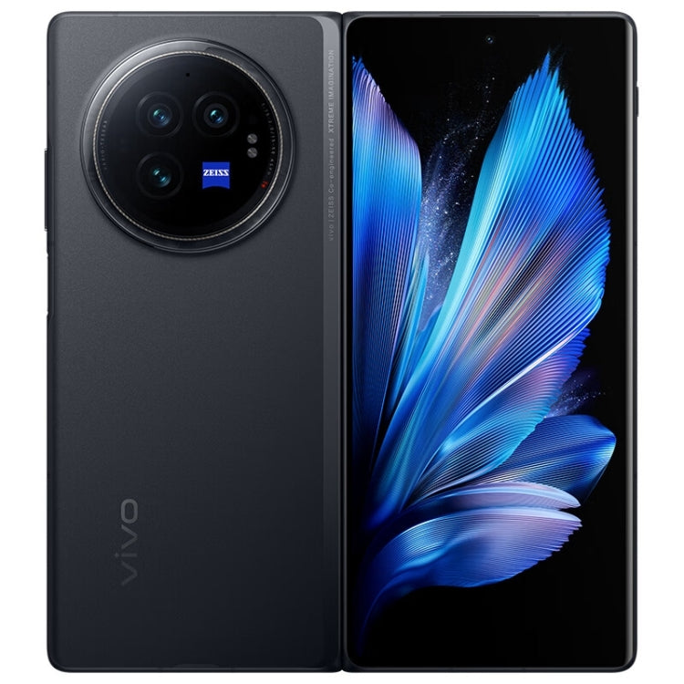 vivo X Fold3, 12GB+256GB, Face ID / Fingerprint Identification, 8.03 inch + 6.53 inch Android 14 OriginOS 4 Snapdragon 8 Gen 2 Octa Core 3.25GHz, OTG, NFC, Network: 5G(Black) - vivo by VIVO | Online Shopping UK | buy2fix