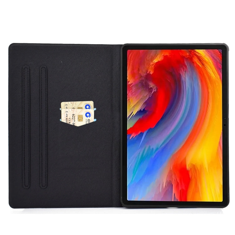 For Lenovo Tab M11 / Xiaoxin Pad 11 2024 Electric Pressed Colored Drawing Smart Leather Tablet Case(Bugs Bunny) - Lenovo by buy2fix | Online Shopping UK | buy2fix