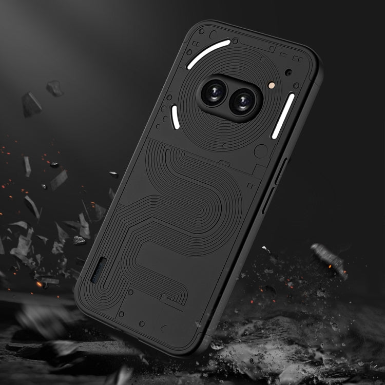 For Nothing Phone 2a GKK Three Stage Splicing Full Coverage PC Phone Case(Black) - More Brand by GKK | Online Shopping UK | buy2fix