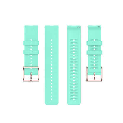 For Polar Ignite 20mm Dot Texture Watch Band(Mint Green) -  by buy2fix | Online Shopping UK | buy2fix