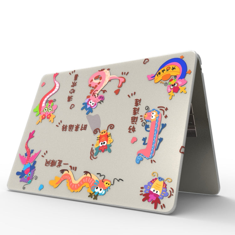 For MacBook Air 13.3 A1932 / A2179 / A2337 UV Printed Pattern Laptop Frosted Protective Case(DDC-1683) - MacBook Air Cases by buy2fix | Online Shopping UK | buy2fix