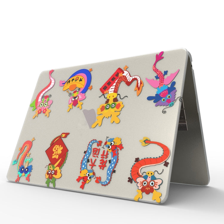 For MacBook Air 13.6 M2 A2681 / M3 A3113 UV Printed Pattern Laptop Frosted Protective Case(DDC-1677) - MacBook Air Cases by buy2fix | Online Shopping UK | buy2fix