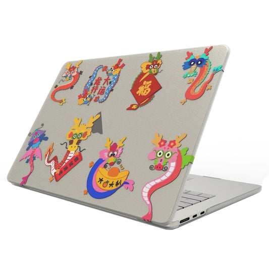 For MacBook Pro 15.4 Retina A1398 UV Printed Pattern Laptop Frosted Protective Case(DDC-1677) - MacBook Cases by buy2fix | Online Shopping UK | buy2fix