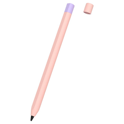 For Xiaomi Focus Pen III Stylus Pen Contrast Color Silicone Protective Case(Pink) - Pencil Accessories by buy2fix | Online Shopping UK | buy2fix