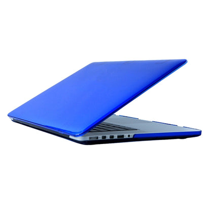 For MacBook Air 13.3 inch A2179 (2020) Laptop Crystal PC Protective Case(Dark Blue) - MacBook Air Cases by buy2fix | Online Shopping UK | buy2fix