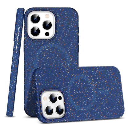 For iPhone 13 Pro Max Colorful Frosted Magsafe PC Hybrid TPU Phone Case(Blue) - iPhone 13 Pro Max Cases by buy2fix | Online Shopping UK | buy2fix