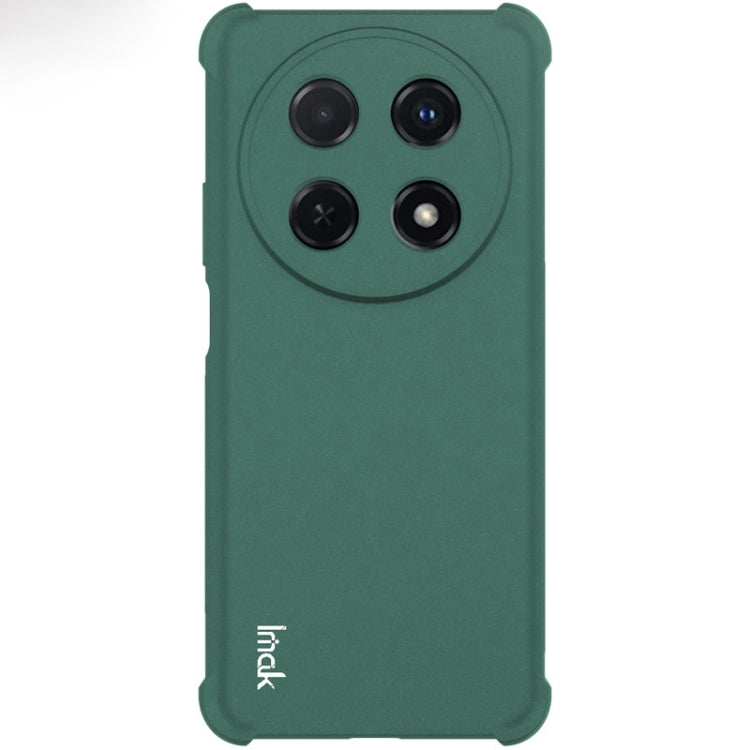 For Huawei nova 12i / Enjoy 70 Pro imak Shockproof Airbag TPU Phone Case(Matte Green) - Huawei Cases by imak | Online Shopping UK | buy2fix