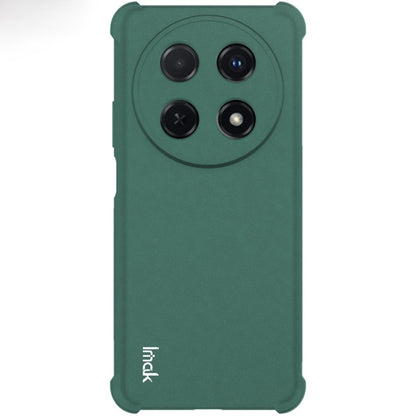 For Huawei nova 12i / Enjoy 70 Pro imak Shockproof Airbag TPU Phone Case(Matte Green) - Huawei Cases by imak | Online Shopping UK | buy2fix