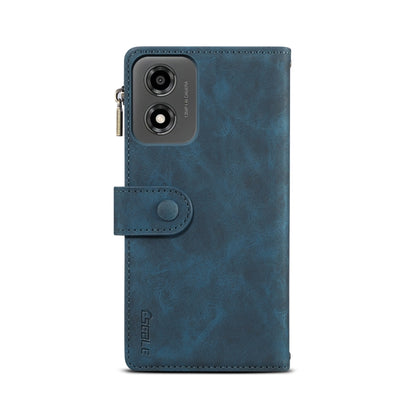 For Motorola Moto E14 ESEBLE Retro Frosted RFID Leather Phone Case(Dark Green) - Motorola Cases by ESEBLE | Online Shopping UK | buy2fix